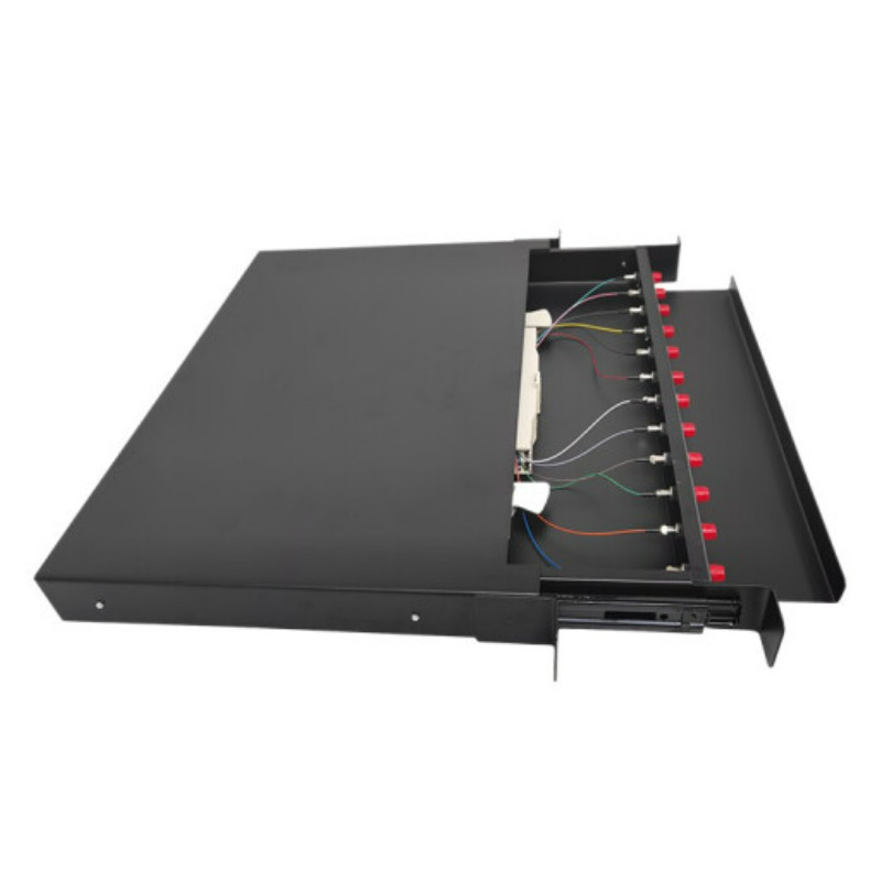 1U 19'' Rack Mount Enclosures, 12 Fibers Singlemode-1