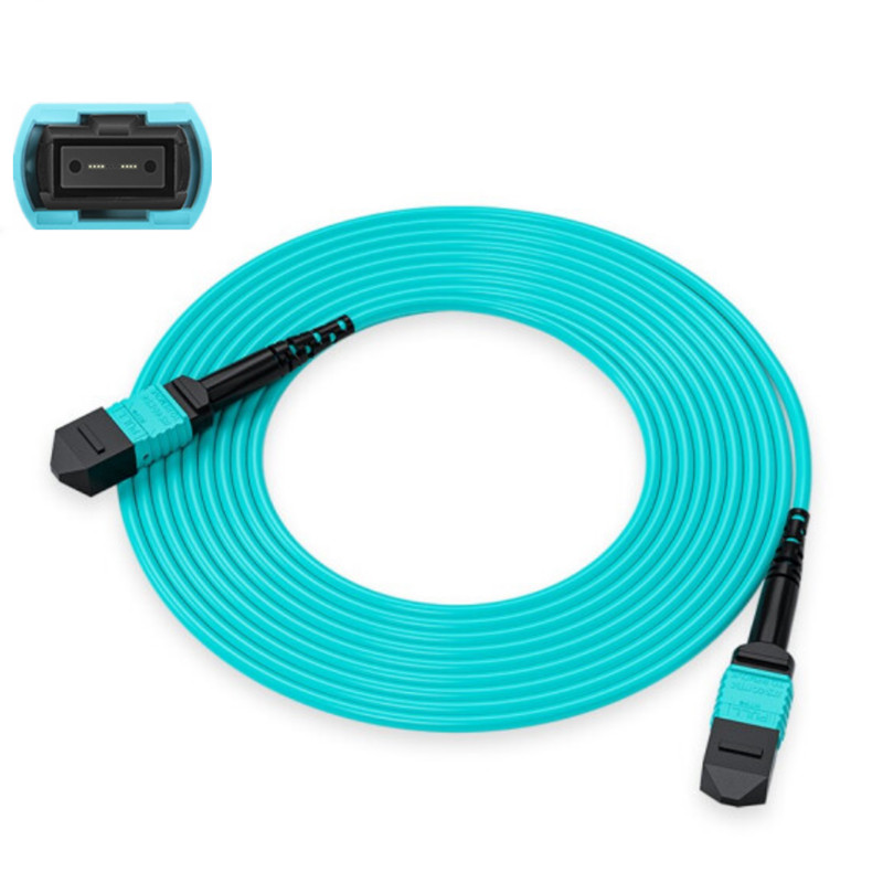 Cablu de fibră optică MTP la MTP multimod cu 8 fibre-1