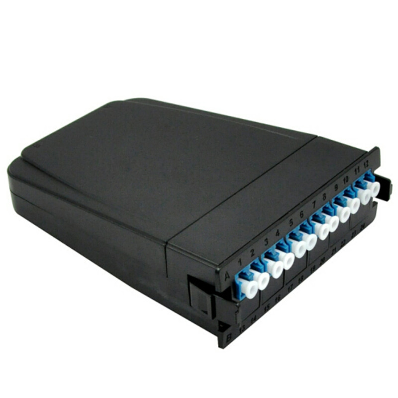 12 Fibers MTPMPO to 6x LCUPC Duplex Cassette, Type A (4)