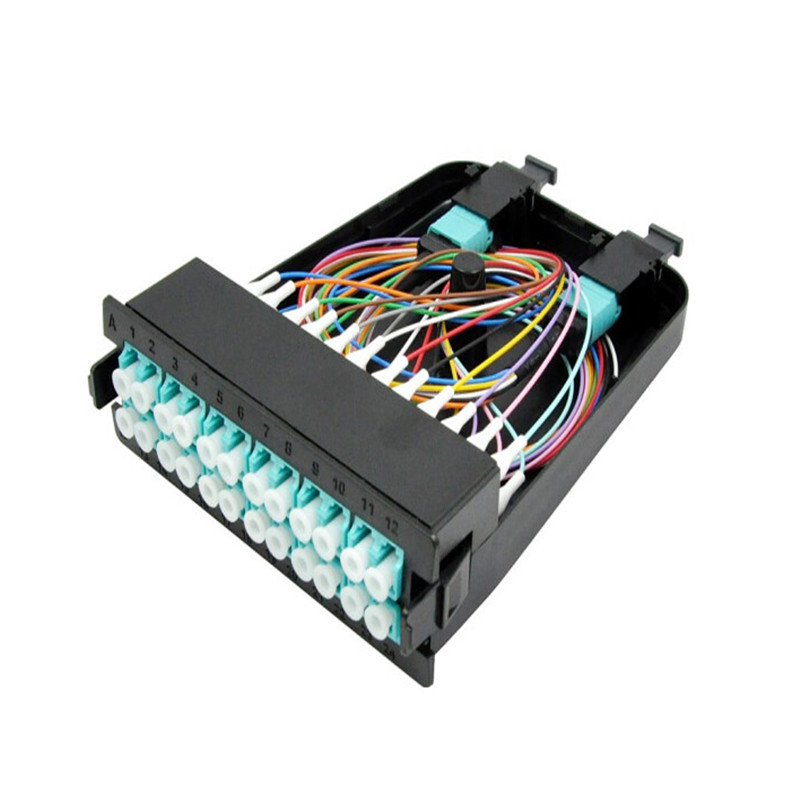 24 Fibers MTPMPO to 12x LCUPC Duplex Cassette, Type A (2)