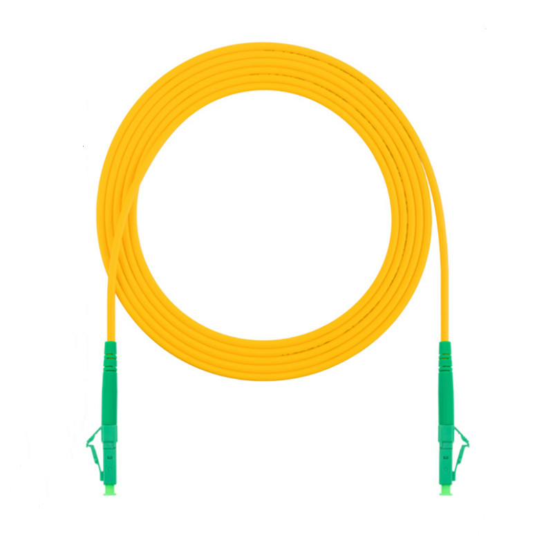 LC APC to LC APC Single Mode Simplex Fiber Cable-1