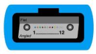 MPO SIMGLEMODE WITH ANGLED FACE