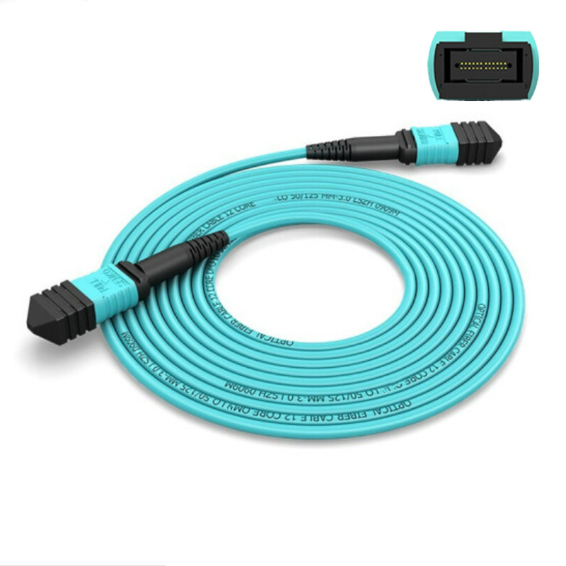 MPO to MPO 24 Fibers Multimode Fiber Cable-1