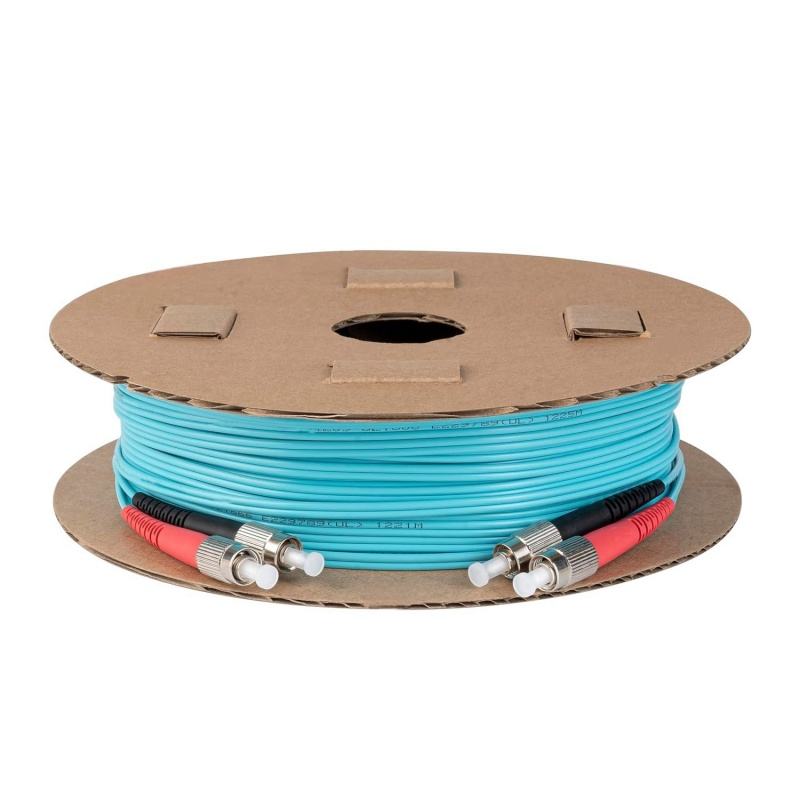 Wholesale FC to FC APC Multimode Duplex Fiber Optic Patch Cord OM3/OM4 ...