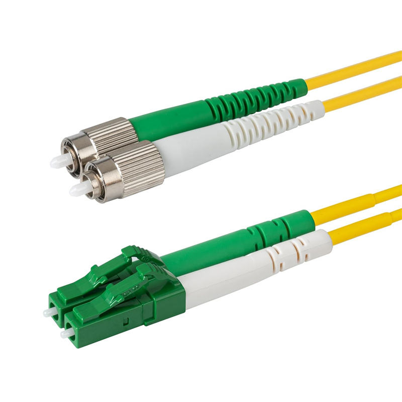 Wholesale FC/APC to LC/APC OS2 9/125 G657A1 Single Mode Duplex Fiber ...
