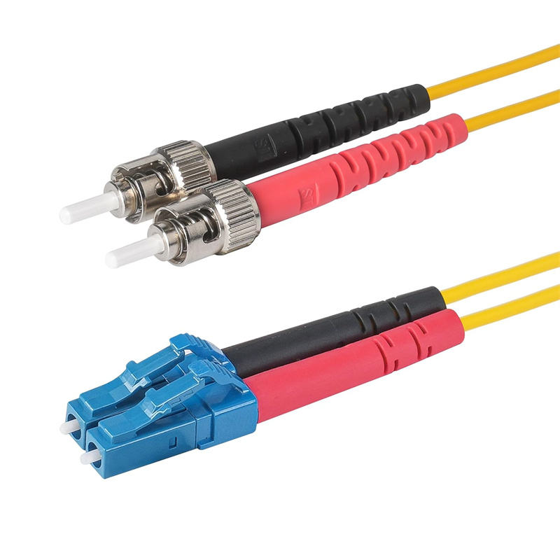 Wholesale ST to LC UPC Singlemode Duplex Fiber Optic Patch Cord OS2 9 ...
